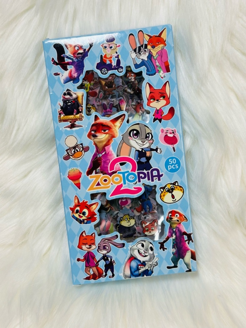 Sticker Pack - Blue - 50 Piece Design Stickers